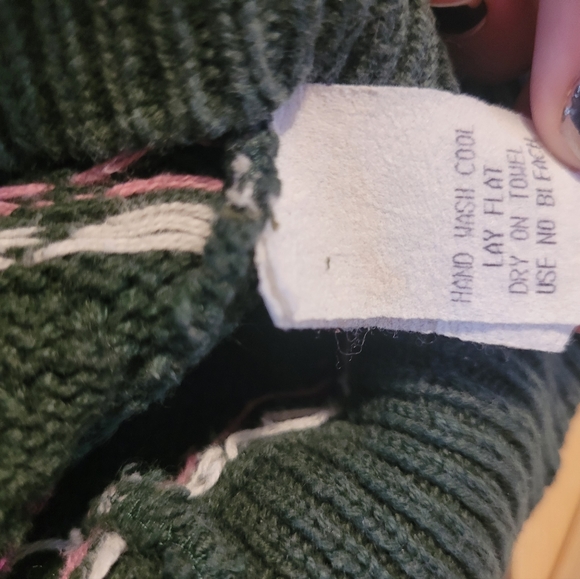 Vintage American Eagle Green 90s Sweater - Picture 5 of 9